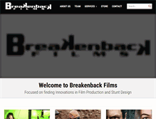 Tablet Screenshot of breakenback.com